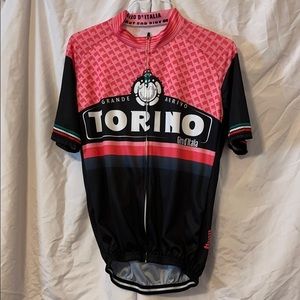 TORINO Tour De Italy Cycling Jersey S/S Ropa